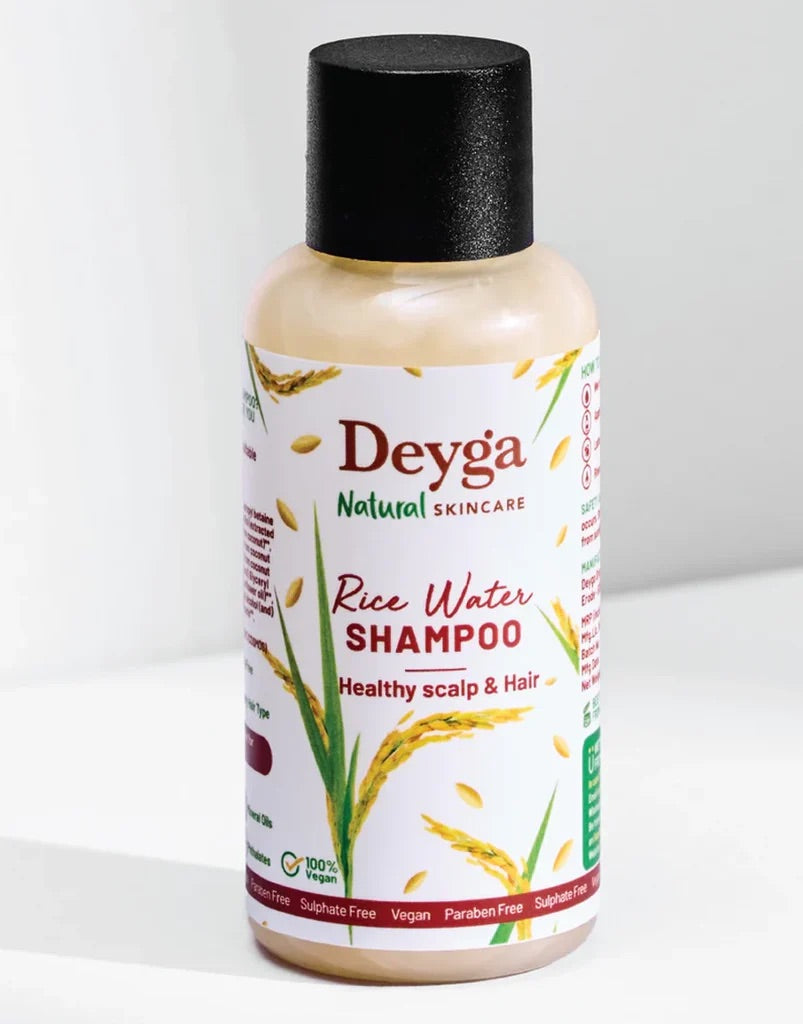 Deyga Rice Water Shampoo – travel-size bottle