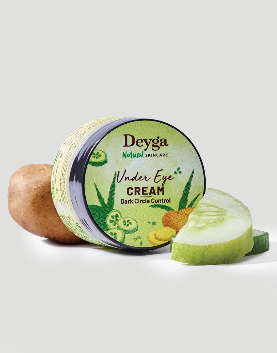 Deyga Under Eye Cream 15 g – jar with cucumber and potato