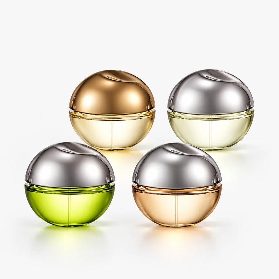 DKNY Women’s Miniature Eau de Parfum Set 4x7ml – set contents: four 7 ml apple-shaped miniatures