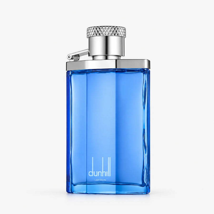 Dunhill Desire Blue Eau de Toilette 100ml – 100 ml blue bottle, front view