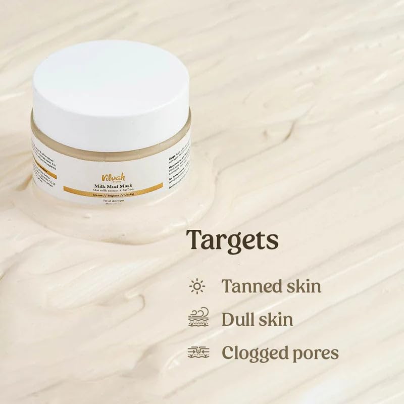 Vilvah Milk Mud Mask 50ml