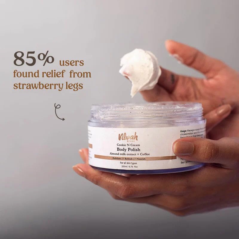 Vilvah Cookie N Cream Body Polish 200ml