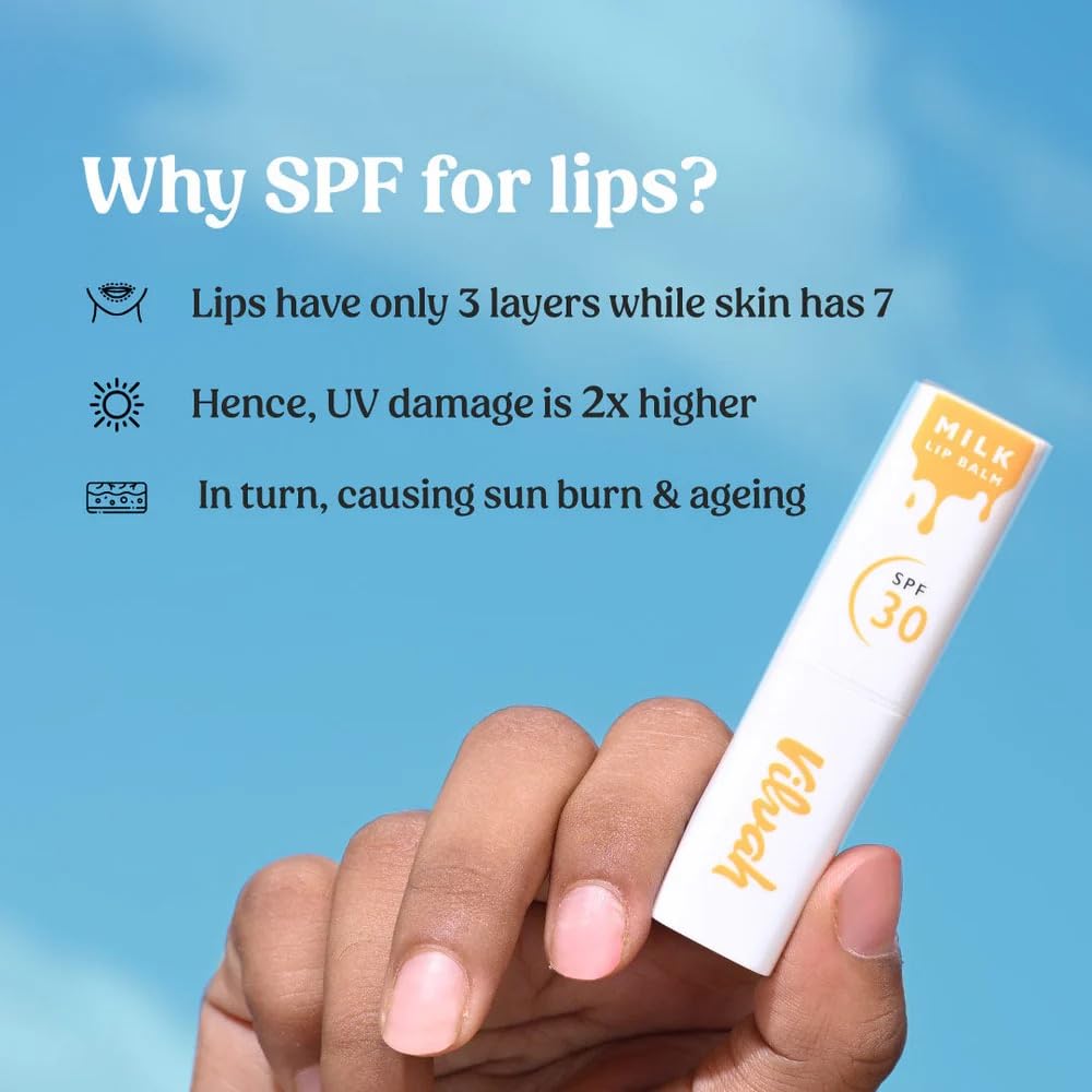 Vilvah Milk Lip Balm SPF 30 PA+++