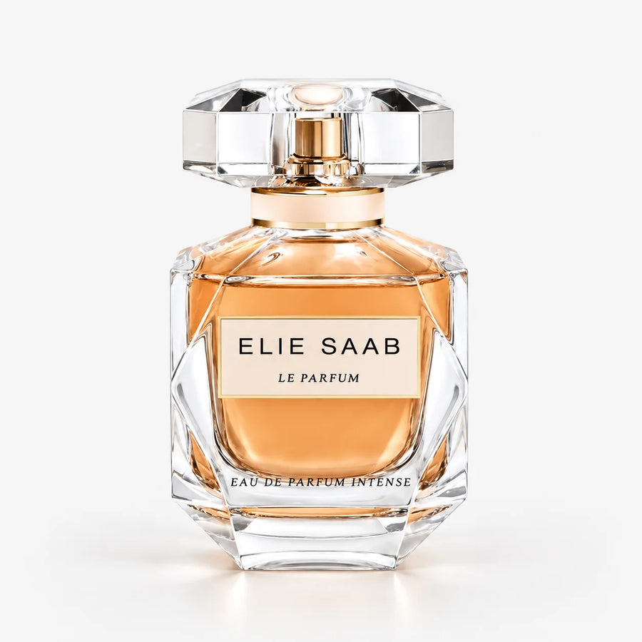 Elie Saab Le Parfum Eau de Parfum Intense 90ml – faceted amber bottle, front view