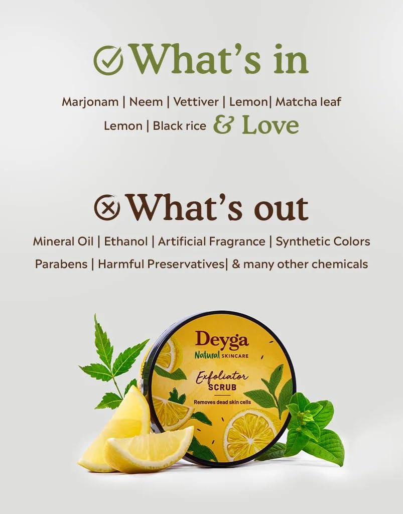 Deyga Face & Body Exfoliator Powder 50 g