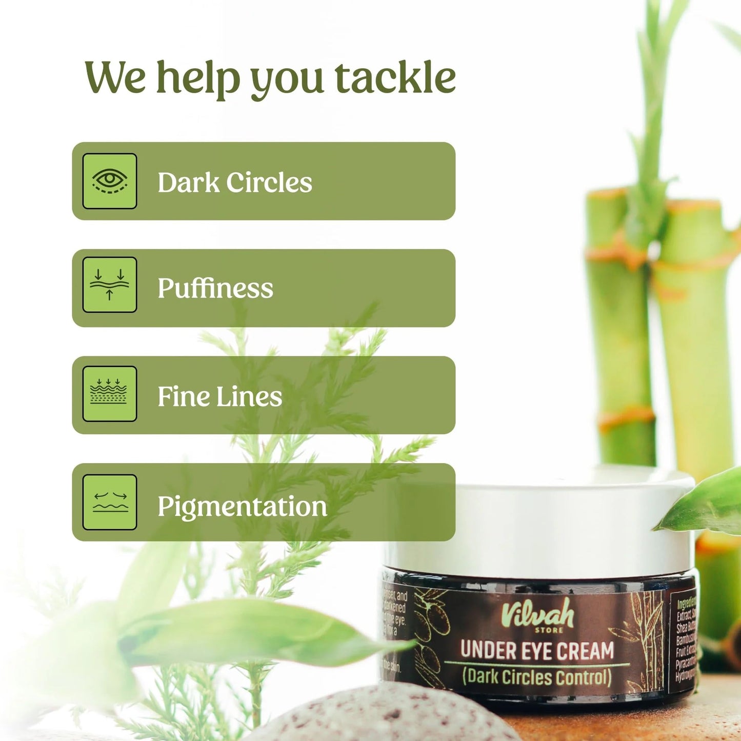 Vilvah Natural Under Eye Cream 20 ml