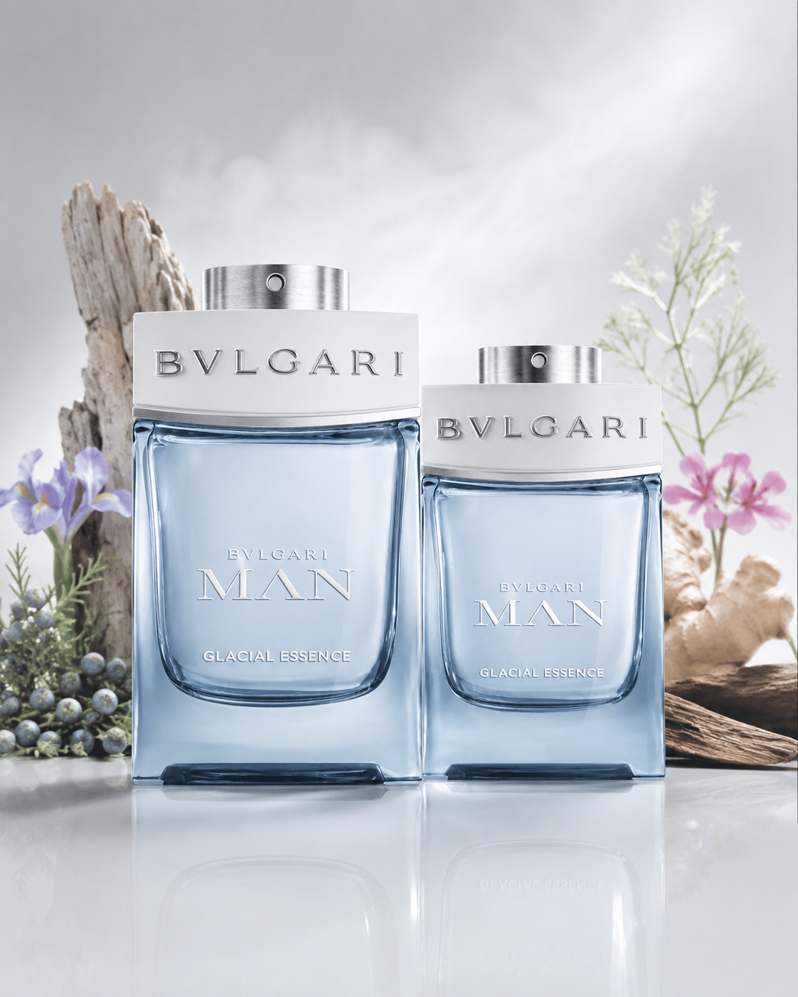 Bvlgari Man Glacial Essence Eau de Parfum Gift Set 100ml + 15ml – Men’s Fragrance Set