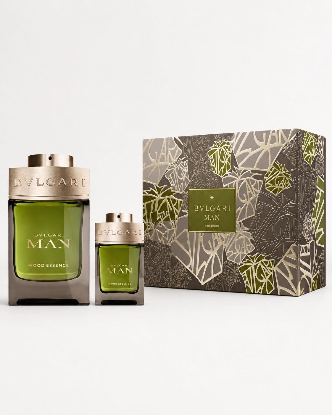 Bvlgari Man Wood Essence Eau de Parfum Gift Set 100ml + 15ml – Soft Box Men’s Fragrance Set
