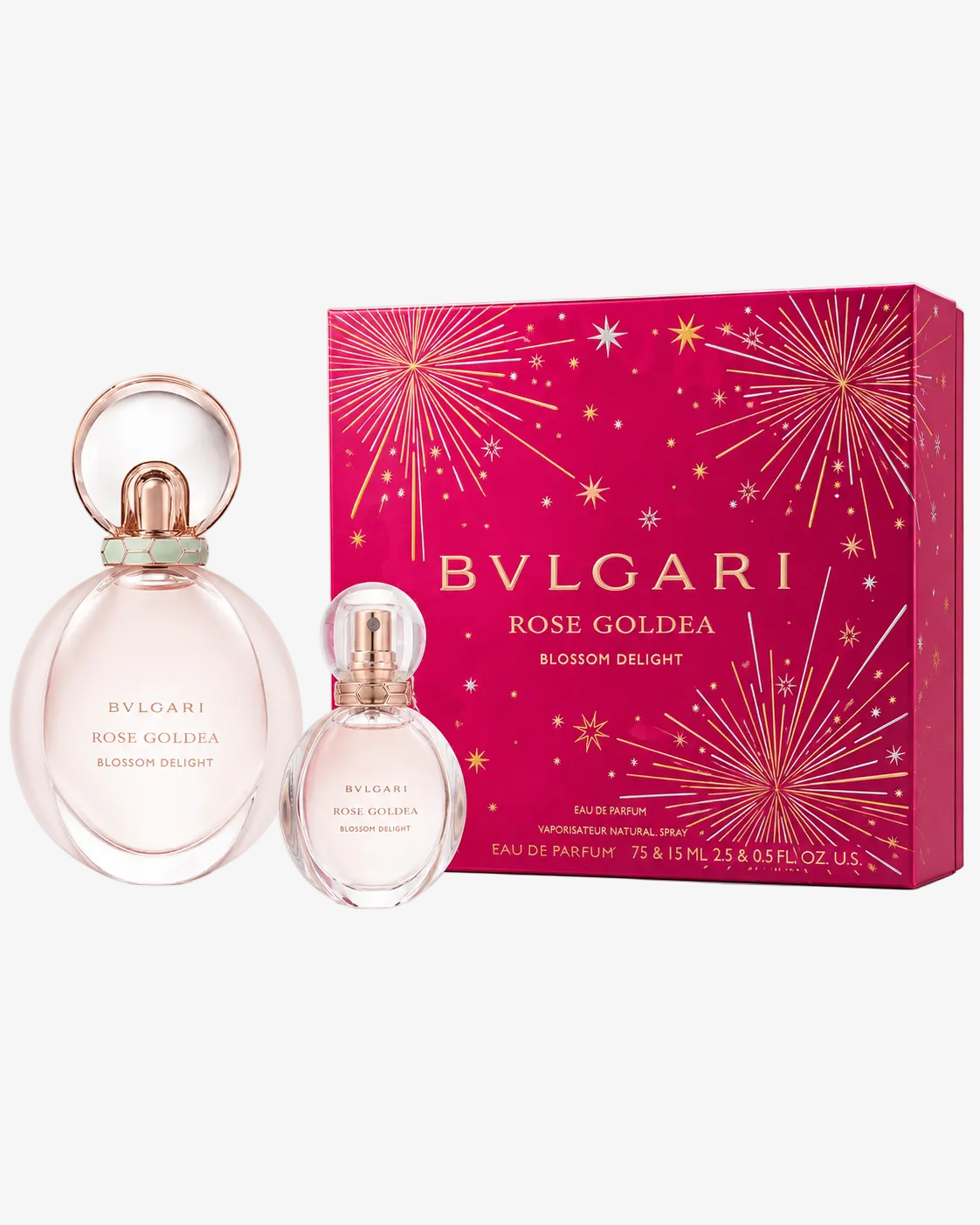Bvlgari Rose Goldea Blossom Delight Eau de Parfum Gift Set 75ml + 15ml – New Pack Women’s Fragrance Set