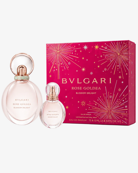 Bvlgari Rose Goldea Blossom Delight Eau de Parfum Gift Set 75ml + 15ml – New Pack Women’s Fragrance Set