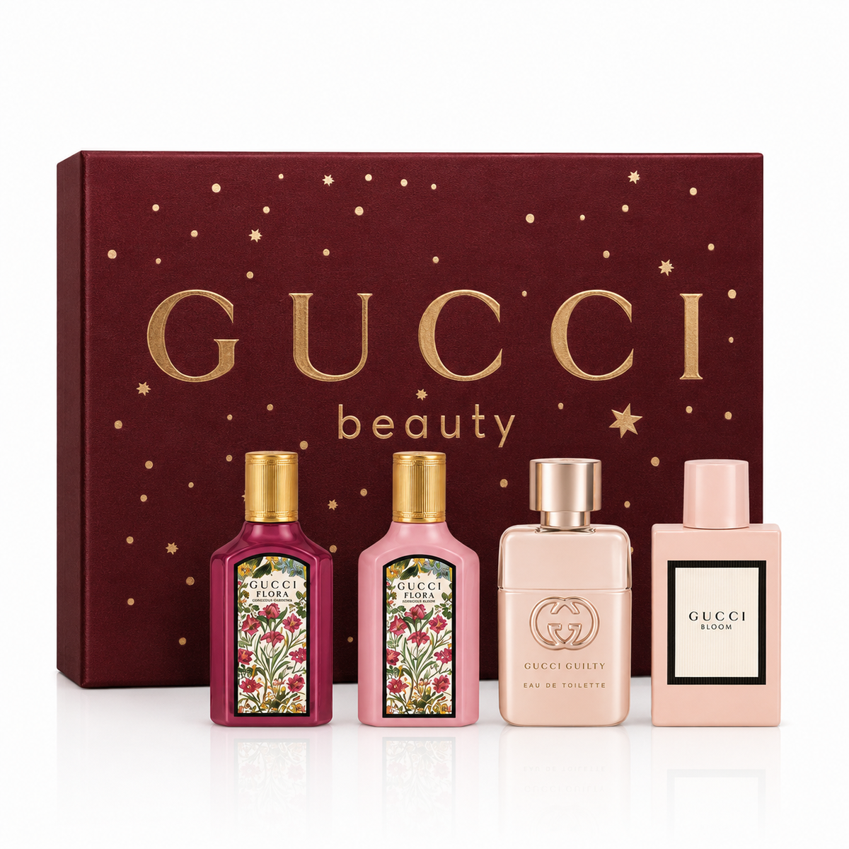 Gucci women’s luxury fragrance discovery gift set 4x5ml