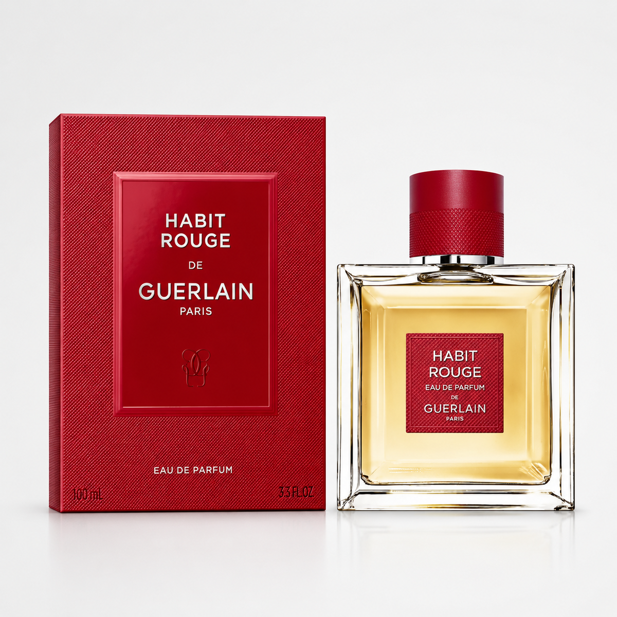 Guerlain Habit Rouge 100ml amber woody fragrance