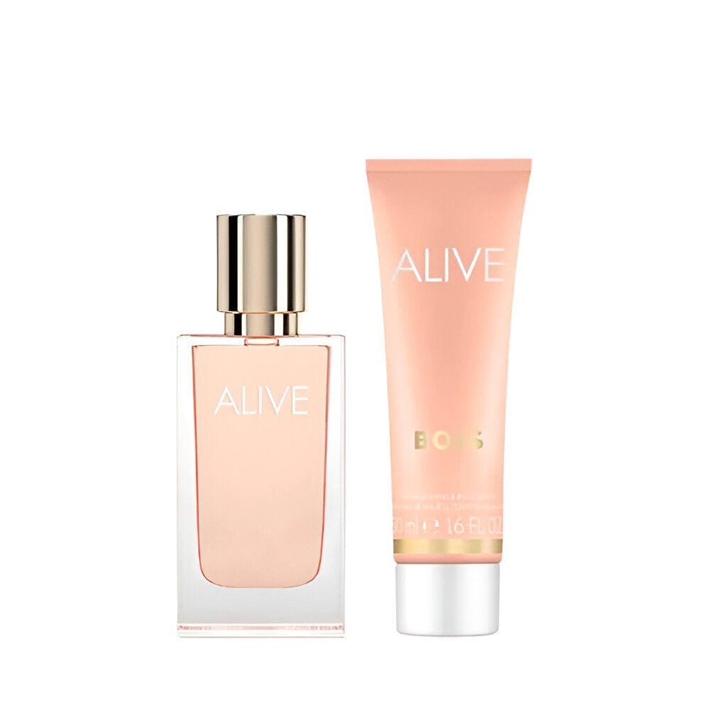 Hugo Boss Alive Eau de Parfum 80ml + Body Lotion 75ml Gift Set for Women