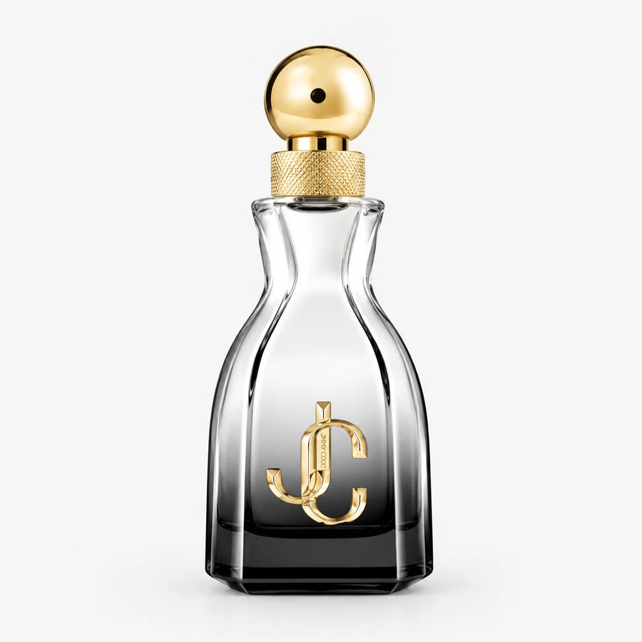 Jimmy Choo I Want Choo Forever Eau de Parfum 4.5ml Miniature – 4.5 ml miniature bottle with gold cap, front view