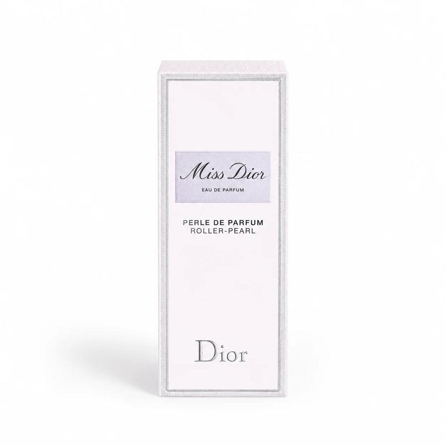 Miss Dior Eau de Parfum Roller-Pearl 20ml for Women – white Eau de Parfum roller-pearl box