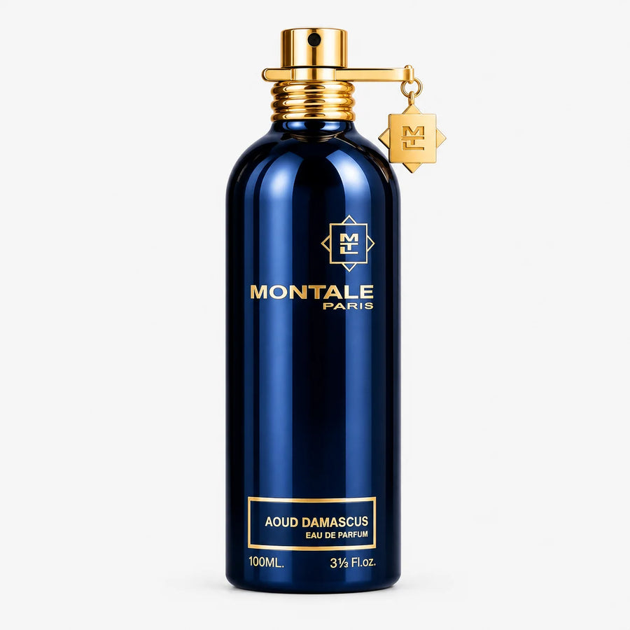 Montale Aoud Damascus Eau de Parfum 100ml – 100 ml bottle, front view on a white background