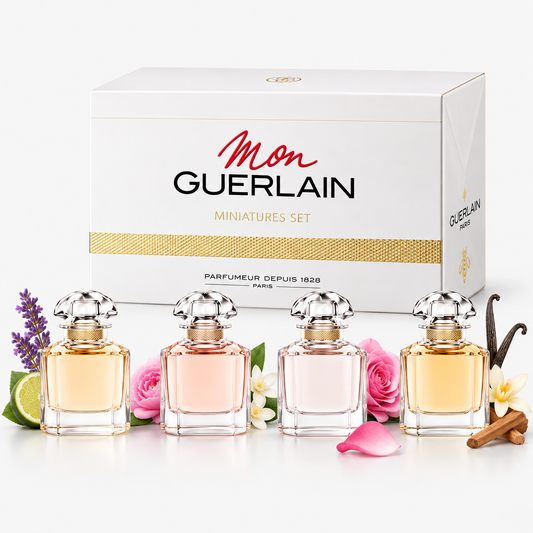 Guerlain Mon Guerlain Miniature Perfume Gift Set 4x5ml – Women’s Fragrance Collection